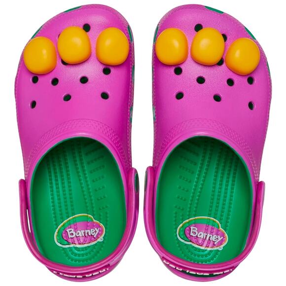 Crocs | Barney |‎ Kids Sz 3 - Picture 1 of 4